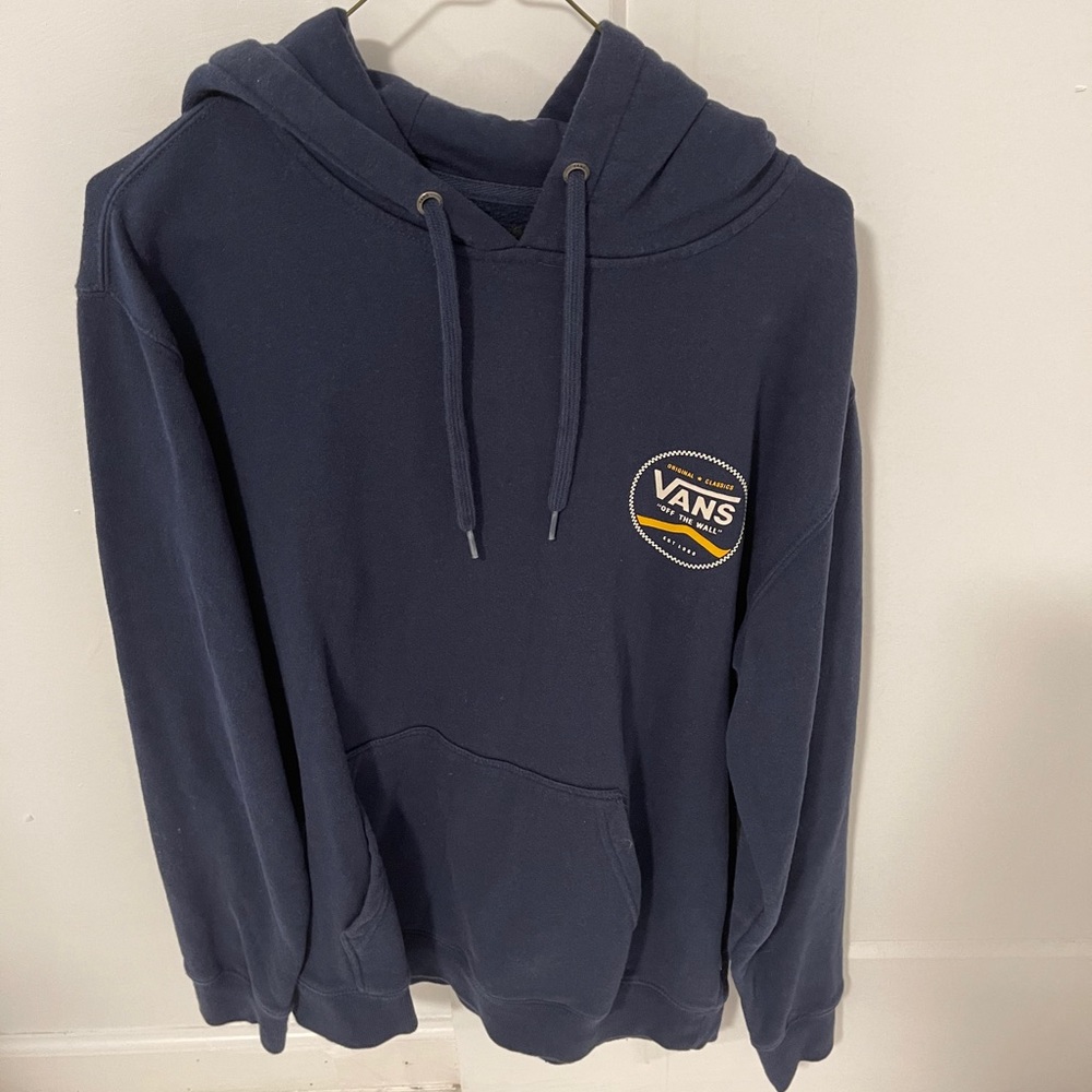 Navy blue vans hoodie